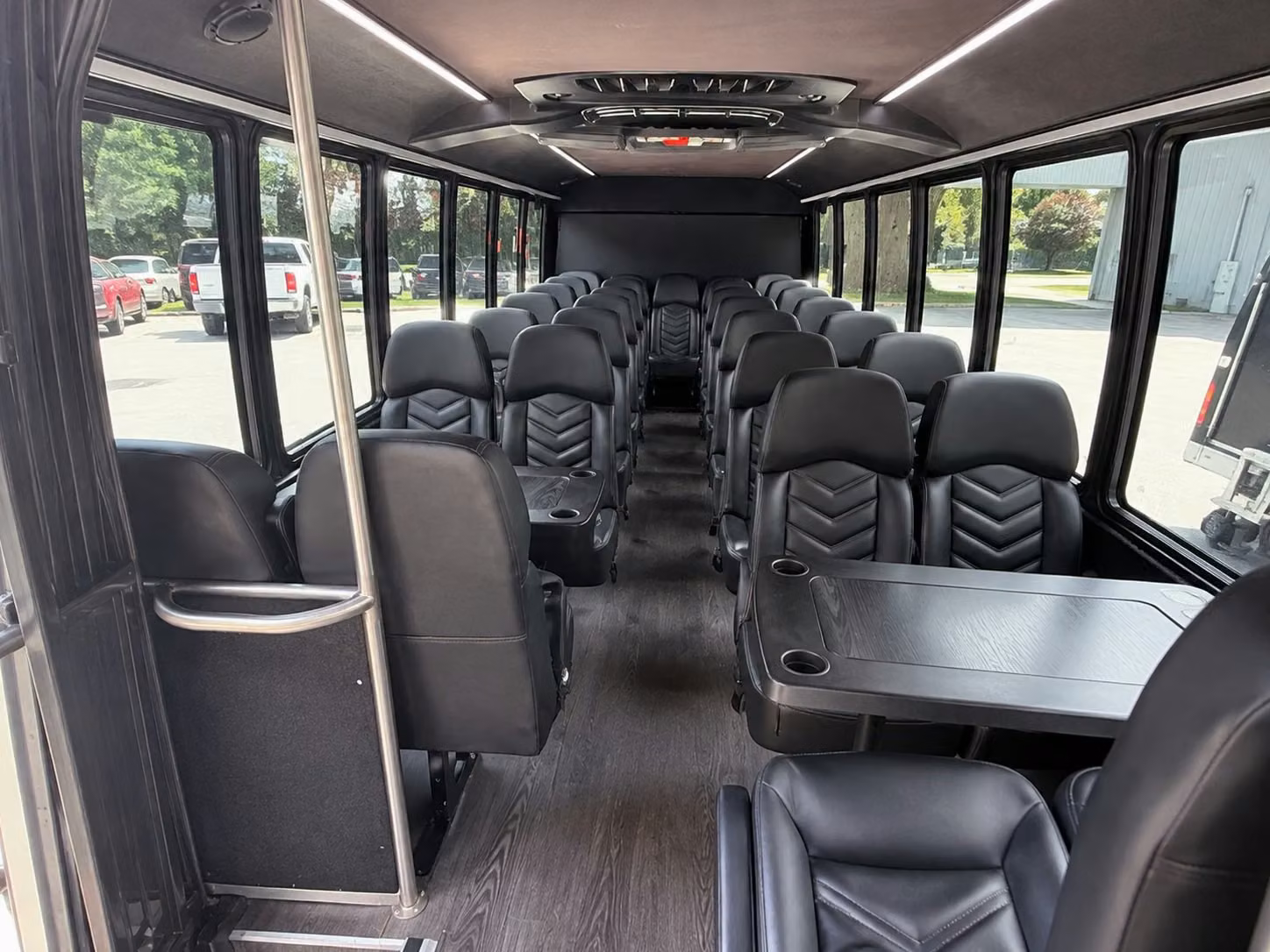 18 passenger minibus inside