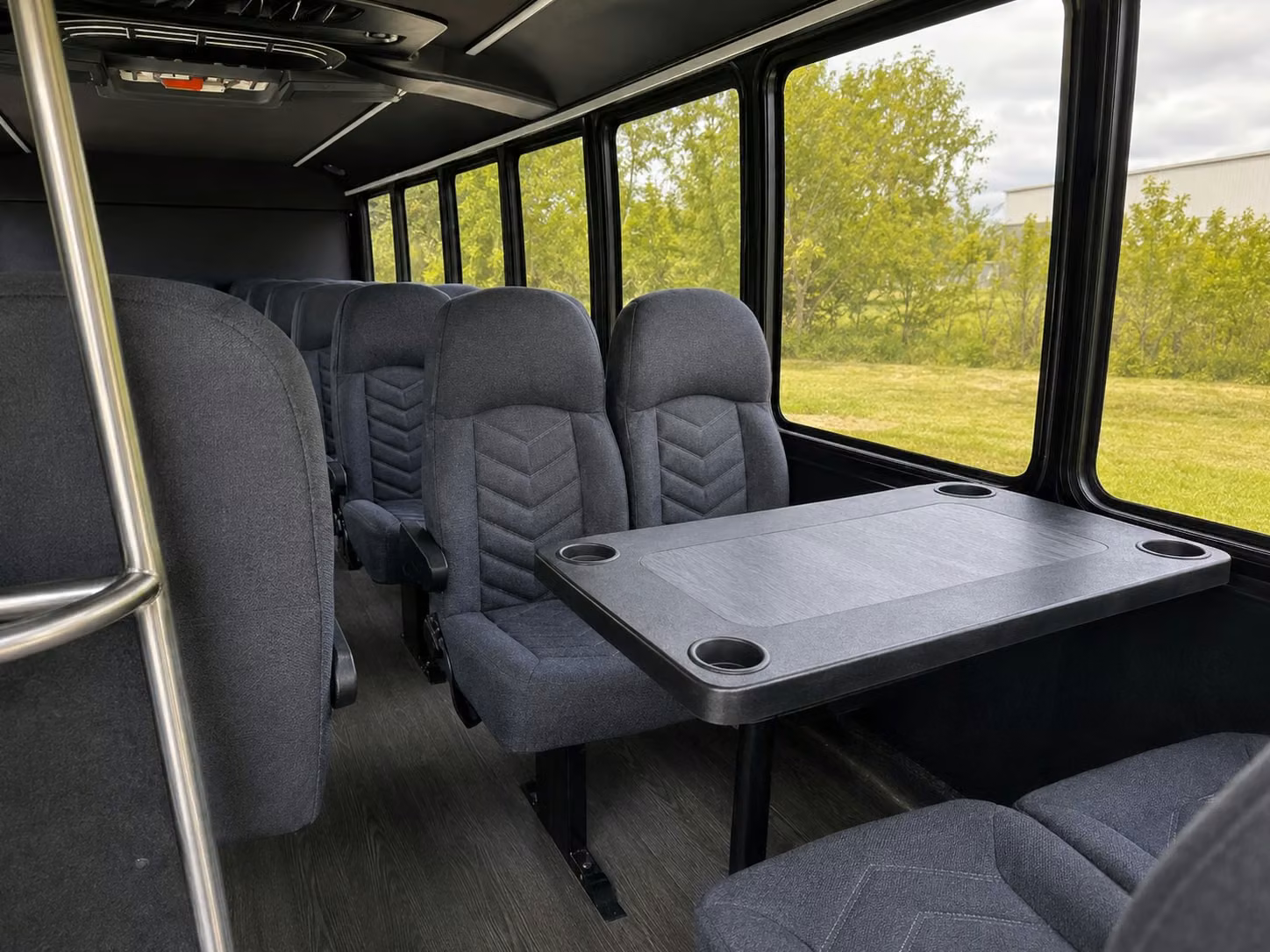 20 passenger minibus interior