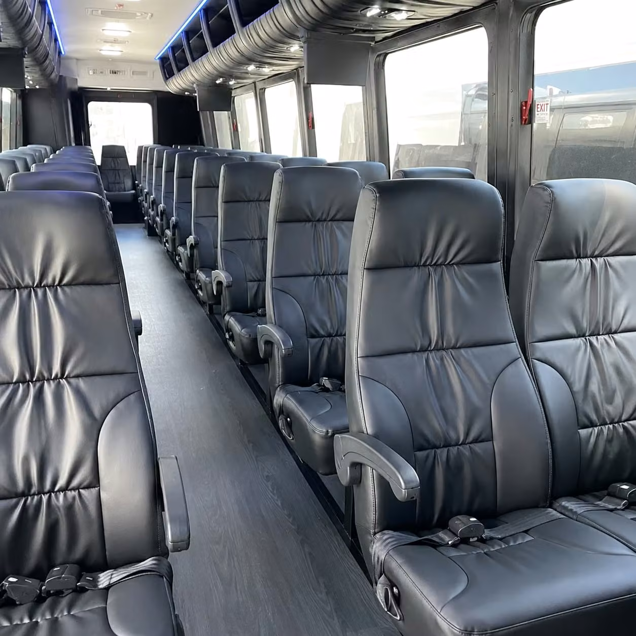 30 passenger minibus interior