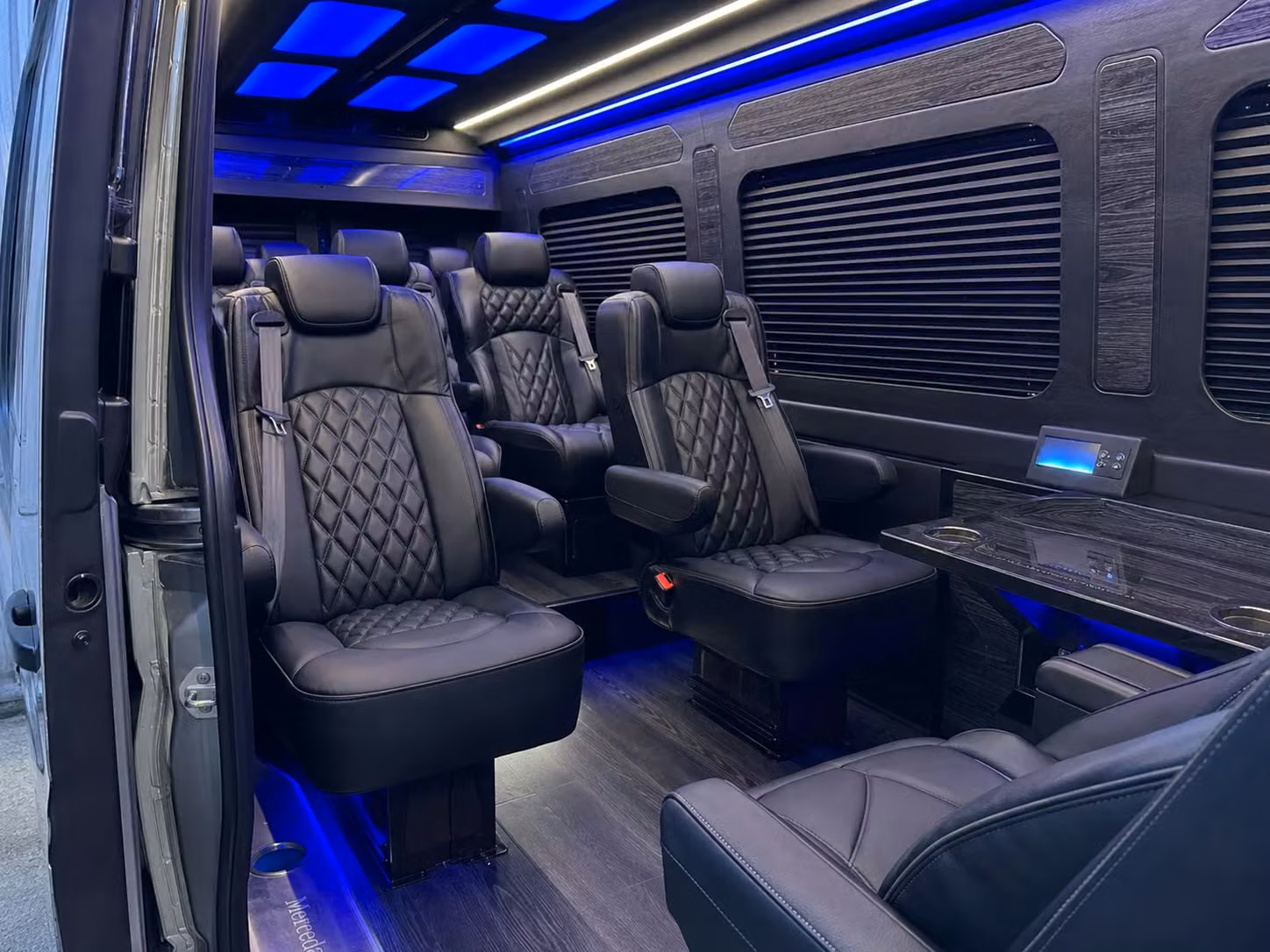 sprinter van transportation for groups and events across savannah